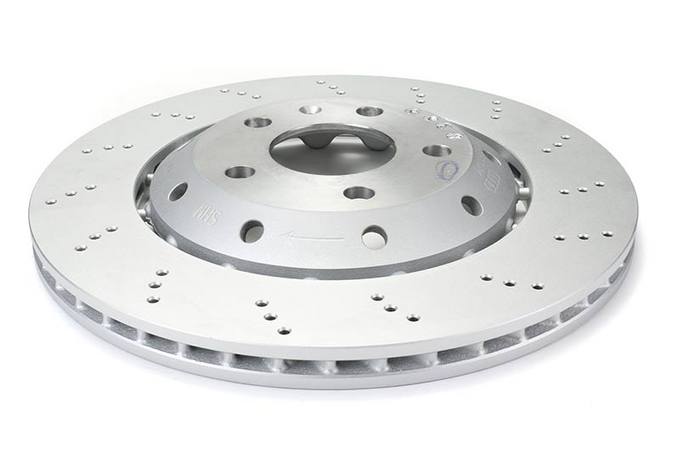 Audi Disc Brake Rotor - Rear Passenger Side (324mm)